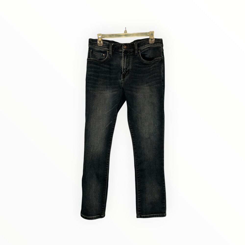 Joseph Abboud Mens Slim Fit Jeans Dark Wash Stretch Denim 32x30